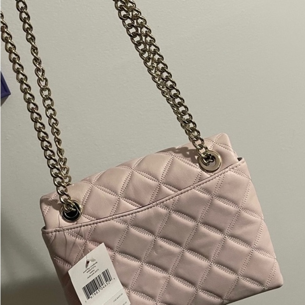 KATE SPADE PINK  Natalia Flap Crossbody - Chalk Pink. NWT - Picture 3 of 4